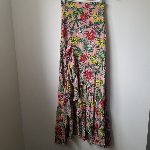 XIX Palms tropical beach Floral two piece set - Picture 4 of 16